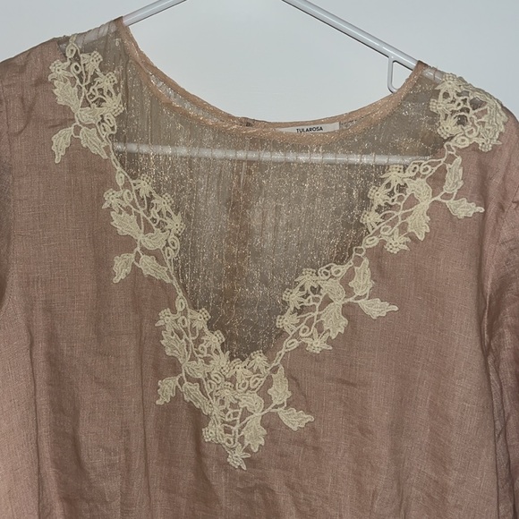 Tularosa from Revolve Linen Minj dress - Picture 2 of 6